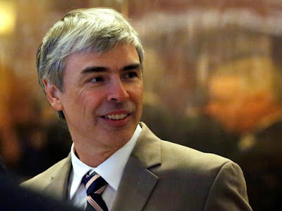 Larry Page gives money away