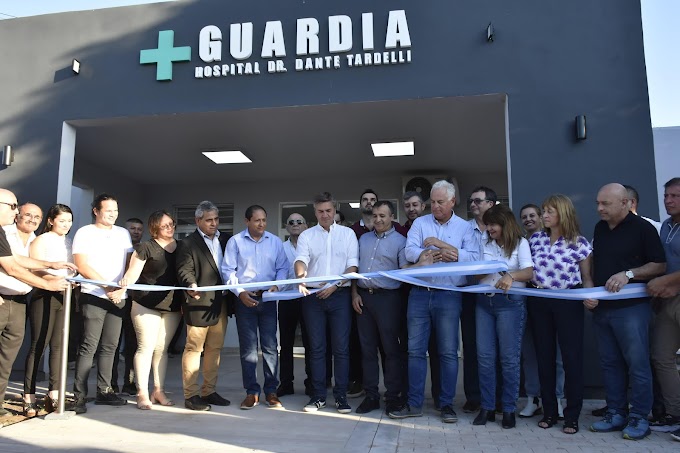 El gobernador Leandro Zdero inauguró la refacción y ampliación del Hospital “Dr. Dante Tardelli” de Pampa del Indio