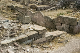 Muros del templo de Atenea Polias