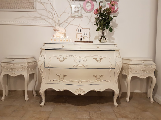 chalk paint, decora facile, avorio vintage