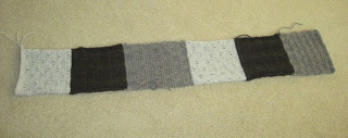 knitted strip