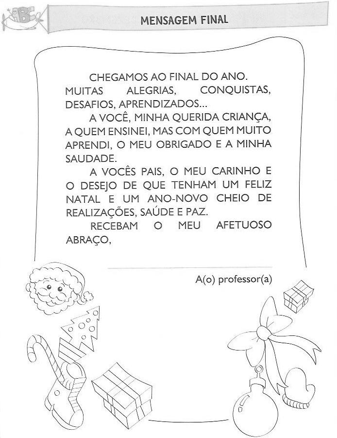 Notícias Ponto Com : MENSAGENS DE FINAL DE ANO PARA OS 