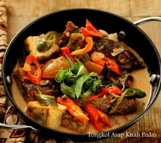 Resep Masak Ikan Tongkol Asap Kuah Santan Pedas