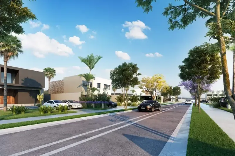 O projeto Residencial dos Jacarandás prioriza baixa densidade populacional | Foto: Divulgação/ Terracap