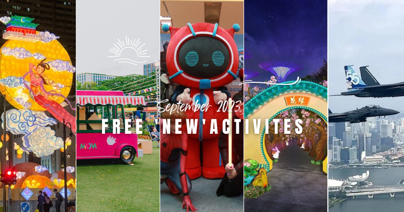 Free ' NEW' Activities in September 2023