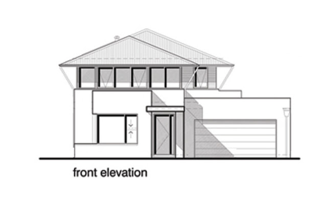 Rumah Sederhana Minimalis Modern 2 Lantai