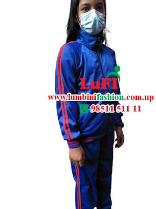 We make customized school uniform Track-suit and T-Shirt with printing services as per your order. LuFI is the best garment factory in Nepal.