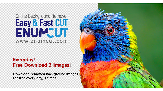 Download removed background images for free every day, 3 times!