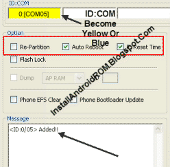 Successfully Connected Phone To PC From Odin