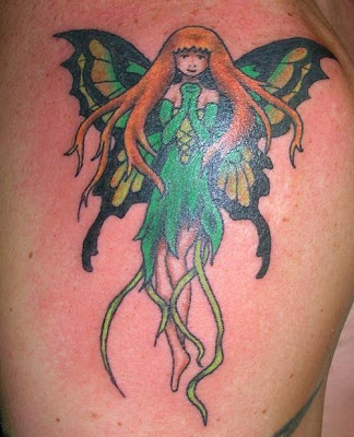 tinker bell tattoo. Tinkerbell Simple Tattoo