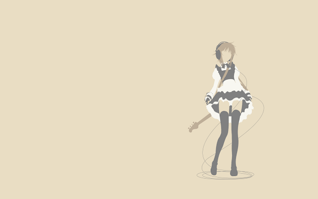 Guitar girl Pictures HD Wallpaper