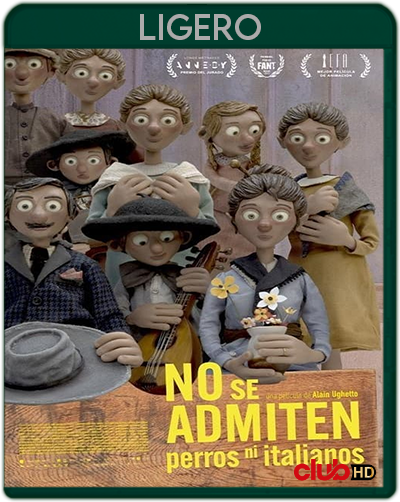 No se admiten perros ni italianos (2022) 1080p LIGERO Castellano-Francés [Subt. Esp] (Animación. Drama)