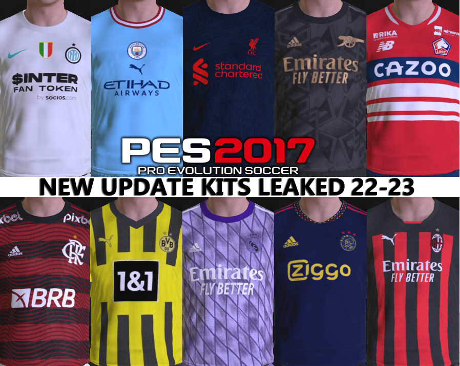 PES 2017 | New Leaked Kitpack V3 Season 2023