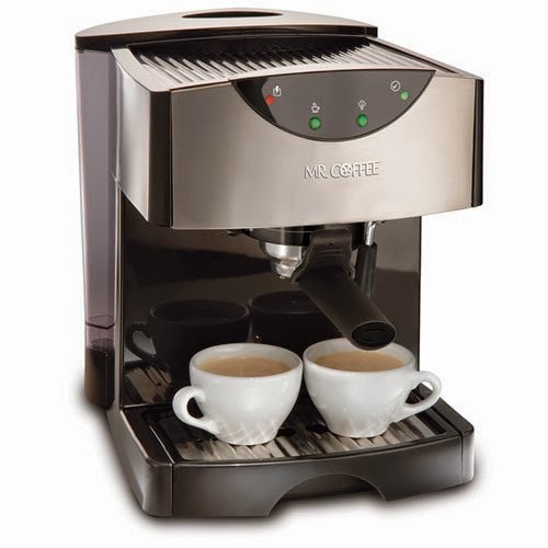  Mr. Coffee ECMP50 Espresso/Cappuccino Maker, Black