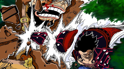 Luffy vs Cracker