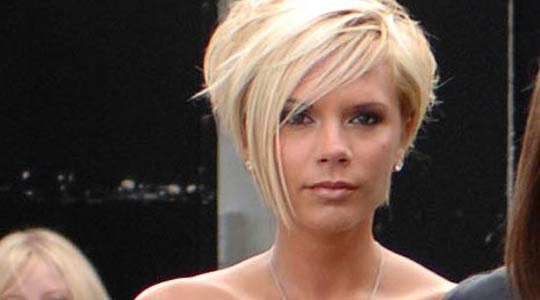 victoria beckham short hair pics. Hair victoria beckham