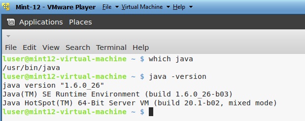 Programmers Sample Guide Check If Java Is Installed On Linux Mint And Find Out The Version