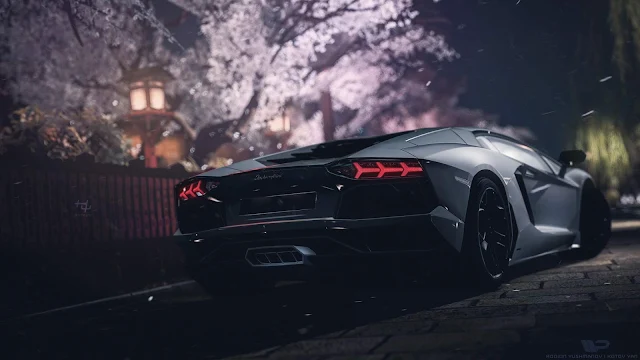 Lamborghini Aventador Cinza