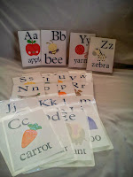  Alphabet Flash Cards