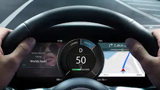 Driver side display