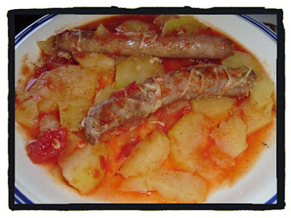 Gratin de chipolatas