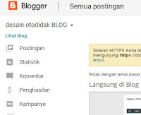 Cara Mengganti atau Memasang Template blog di Blogspot