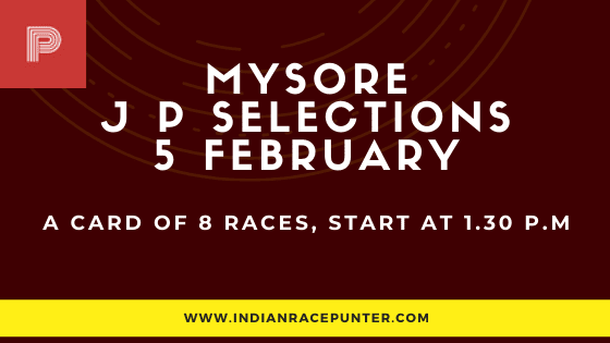 Mysore Jackpot Selections 5 February