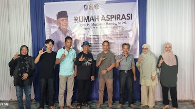 Anggota DPR RI Muslimin Bando Terima Aspirasi Tokoh Masyarakat di 'Rumah Aspirasi'