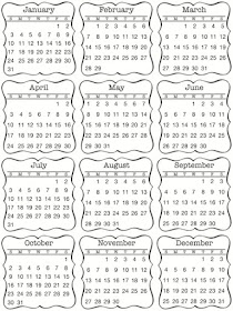 SRM Stickers Blog - New Products from SRM!  Day #1 - #minicalendars #2016 #yearofmemories #calendars #gifts #DIY