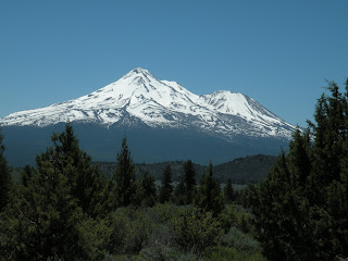 unobstructed view of Mount Shasta