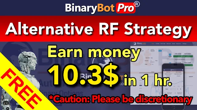 Alternative RF Strategy | Binary Bot Pro