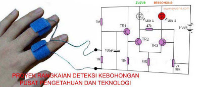 Rangkaian Pendeteksi Orang Berbohong