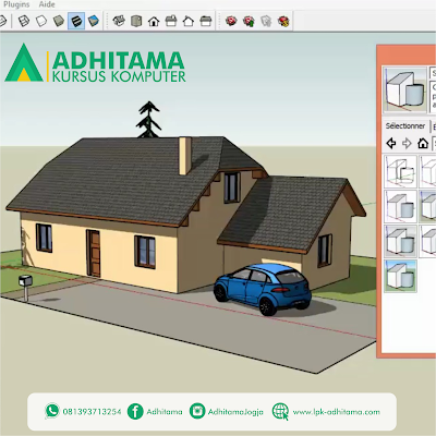 kursus sketchup jogja