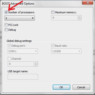  Menggunakan semua core/processor saat booting. 