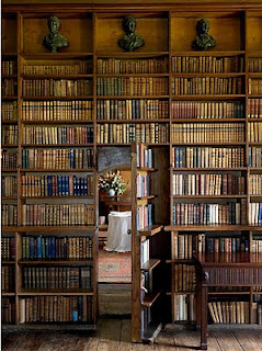 Hidden Door Book Shelves 