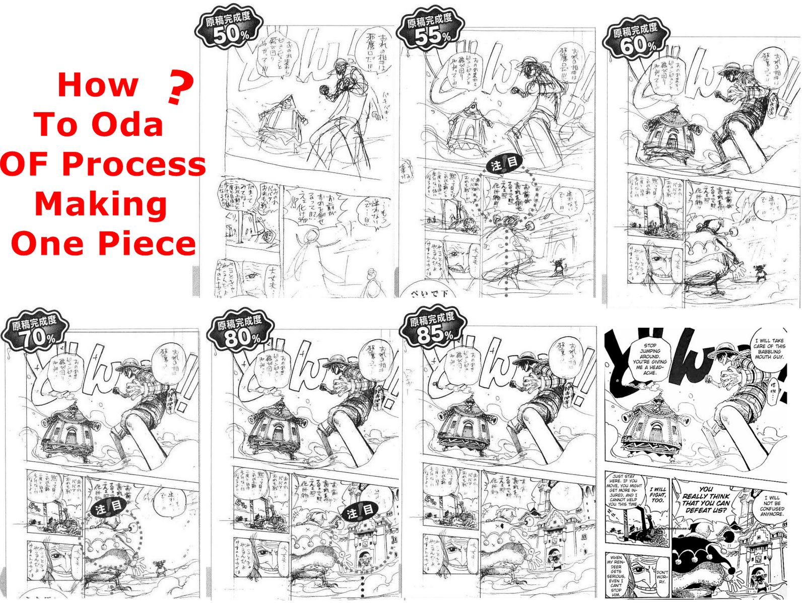 How To Oda Of Process Making One Piece Baca Data One Piece