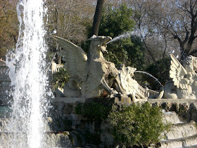 Dragon in Ciutadella Park