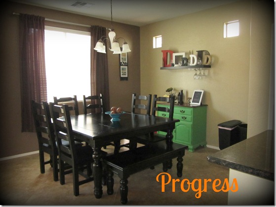 home tour- dining room
