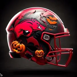 Arkansas Razorbacks Halloween Concept Helmets