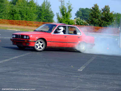 Sedan E30 S50 drifting