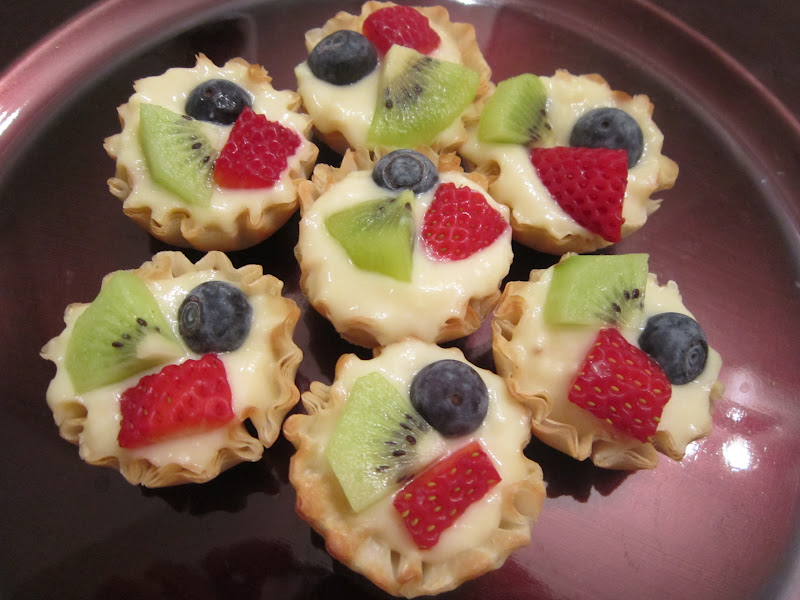 Phyllo Fruit Tart Recipe — Dishmaps