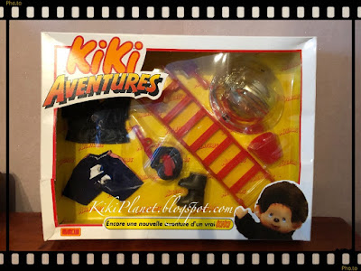 kiki monchhichi monchichi aventures pompier boite neuve set vintage rare collector