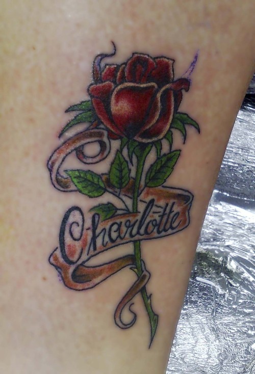 rose flower tattoo. Rose tattoo designs are great