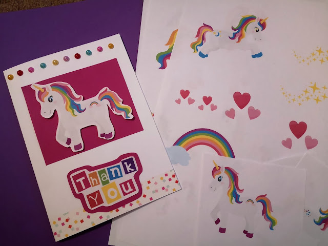 Rainbow unicorn bundle from Design Bundles