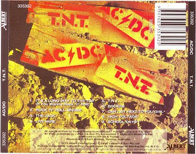 ( Capa / Cover) AC/DC - T.N.T.