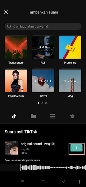 How to move Tiktok songs to Capcut App 10