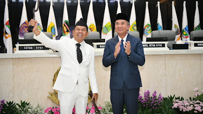 Bey Machmudin Sampaikan Perpisahan di Rapat Paripurna DPRD Jabar 