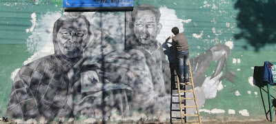 Street Art Celebrates Corona Warriors, Project Hilldaari, Art Scene India