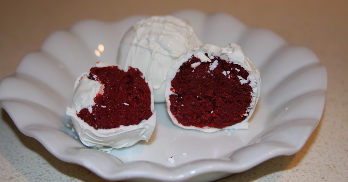 WHIMAGES: Red Velvet Cake Balls