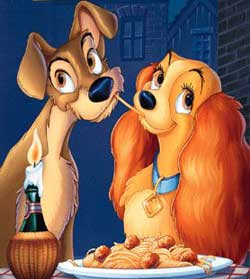 Lady and the Tramp Cartoon